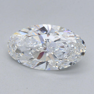 3.01ct E VVS2 Distinctive Moval Lab Grown Diamond