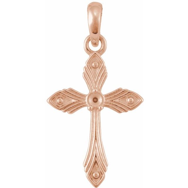 Cross Pendant on 16