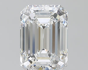 3.01ct E VVS1 Natural Emerald Cut Diamond