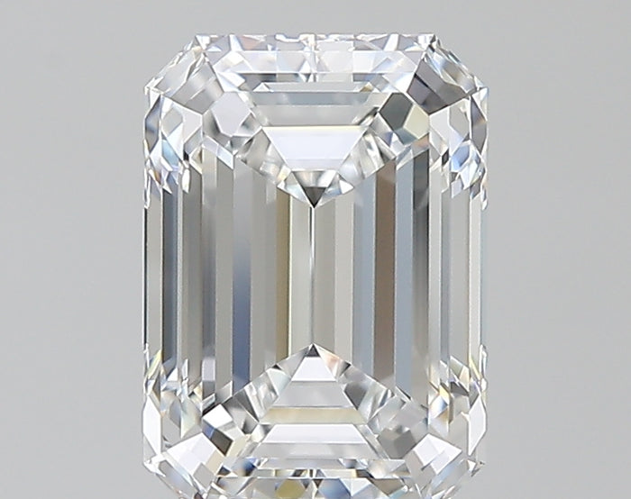 3.01ct E VVS1 Natural Emerald Cut Diamond