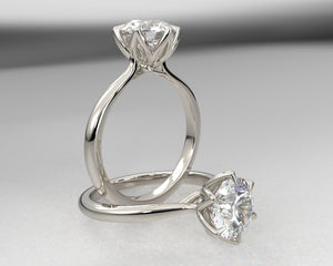 Emma's Signature Weave Signature Solitaire