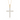 1.07 CTTW Round Lab Diamond Cross Pendant – 14K Yellow Gold