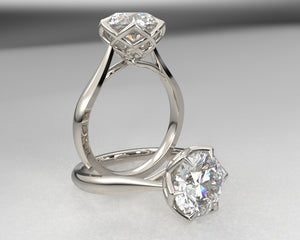 Kate's Signature Weave Signature Solitaire