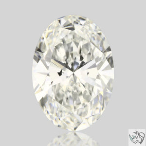 3.07ct D VS1 GCAL 8x Cherry Picked Lab Grown Oval Brilliant Diamond