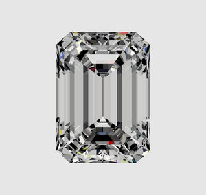 Your Custom Cut 2.21ct I VVS Distinctive Emerald Cut Mined Diamond