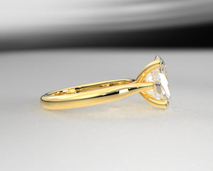 Shahriar's Signature 18kt Yellow Gold Cathedral