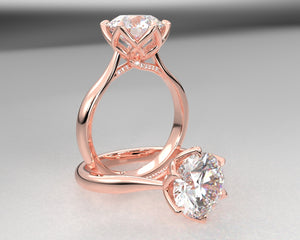 Emma's Signature Weave Signature Solitaire