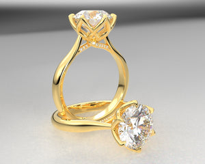 Emma's Signature Weave Signature Solitaire