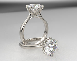 Emma's Signature Weave Signature Solitaire