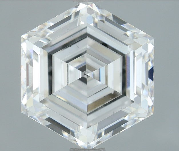2.03ct E VS2 Hexagonal Cut Lab Grown Diamond