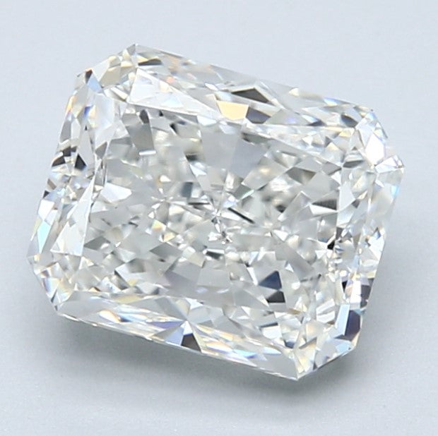 3.01ct F SI1 Cherry Picked Radiant Cut Diamond