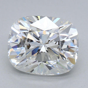 3.16ct H VS1 *The First* Natural Distinctive Cushion Cut Diamond!