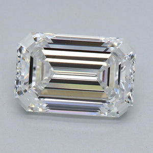 2.6xct E VS1 Cherry Picked Emerald Cut Lab Grown Diamond