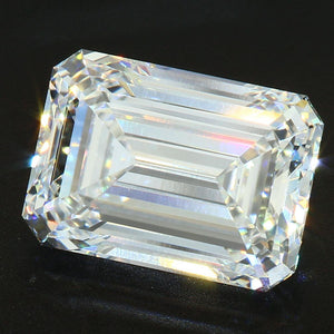 4.56ct F VS1 Cherry Picked Emerald Cut Lab Grown Diamond