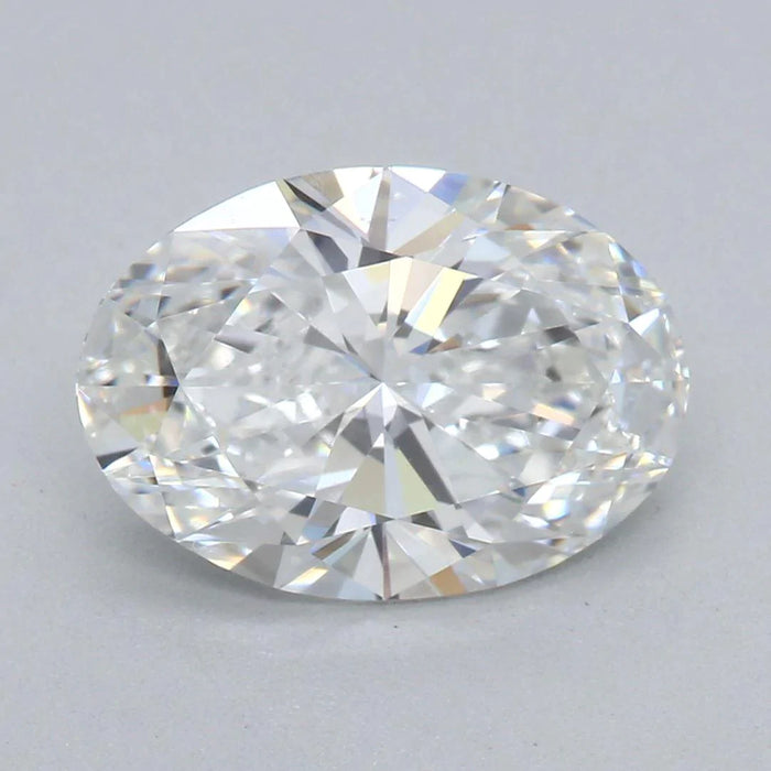 3.07ct D VS1 GCAL 8x Cherry Picked Lab Grown Oval Brilliant Diamond