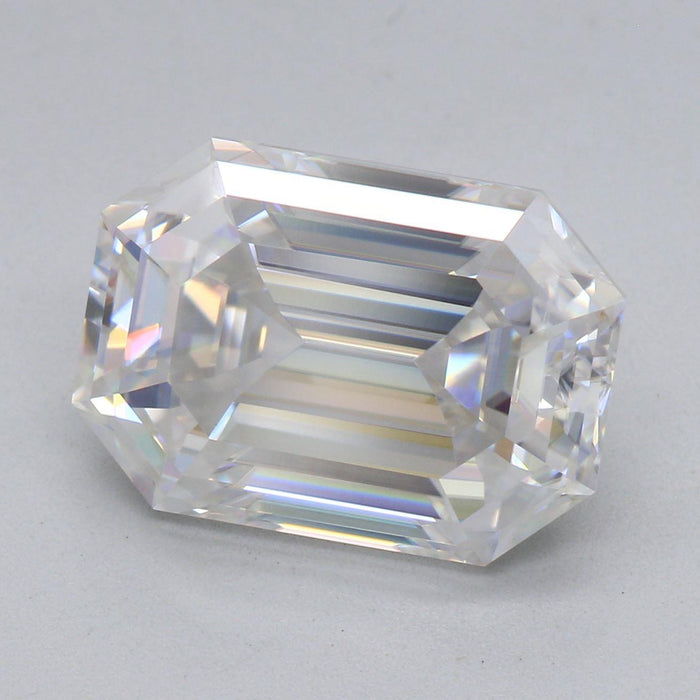 10ct+ D-F VVS-VS1 Custom Cut August Vintage Emerald Cut Lab Grown Diamond