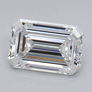 2.16ct D VVS2 Cherry Picked Emerald Cut Lab Grown Diamond