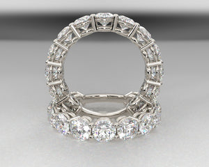 The Distinctive Signature Tiffany Inspired 3.25cttw Diamond Wedding Band