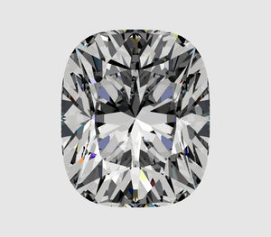 Custom Cut 4ct New Distinctive 1:20 Cushion w MB Setting