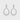 5.19 CTTW Round Lab Diamond Dangle Drop Earring – 14K White Gold video