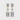 5.04 CTTW Emerald Cut And Round Lab Diamond Linear Earring – 14K Yellow Gold video