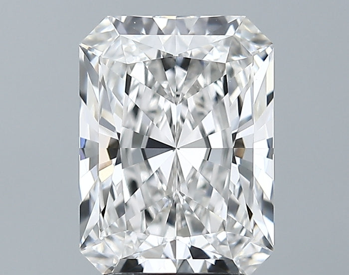 3.06ct F VVS2 Cherry Picked Radiant Cut Lab Grown Diamond