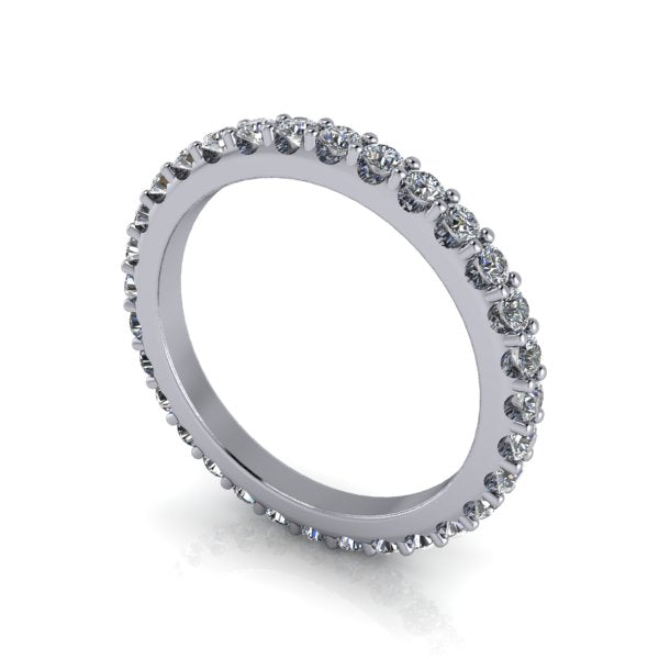 Diamond Eternity Ring with lab grown diamonds