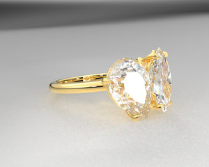 Annabelle's Signature 2 Stone Engagement Ring