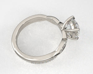 Brette's Signature Weaved Diamond Setting