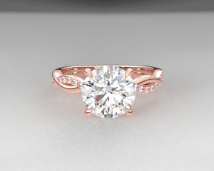 Brette's Signature Weaved Diamond Setting