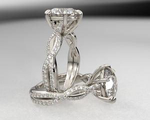 Victoria's Signature Infinity Setting with LG Diamonds