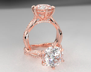 Victoria's Signature Infinity Setting with LG Diamonds