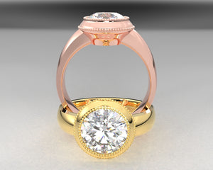 Karrie's Signature Bezel Setting