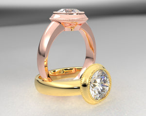 Karrie's Signature Bezel Setting