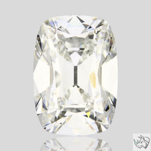 4.03ct F VS1 Cherry Picked Elongated Vintage Cushion Cut Lab Grown Diamond