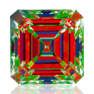 4.07ct D VS1 Distinctive Asscher Private Reserve Lab Grown Diamond