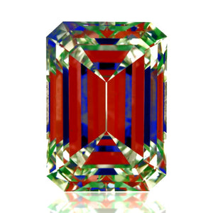 3.81ct E VVS2 GIA/AGS Ideal Distinctive Emerald Cut Private Reserve Lab Grown Diamond