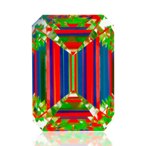 2.10ct D VVS2 GIA Ex/Ex Distinctive Emerald Cut Private Reserve Lab Grown Diamond