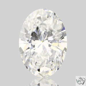 3.17ct F VS2 Oval Brilliant Cut Lab Grown Diamond