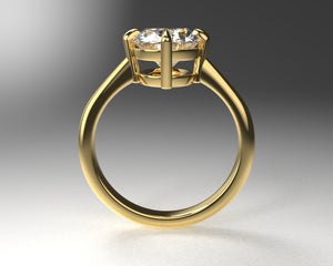 Madeline's 4 prong Signature Solitaire