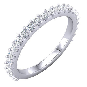 Amy's Signature Shared Prong Hidden Halo Setting with lab grown diamonds