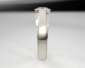 Scott's Signature Mens Bezel Set ring