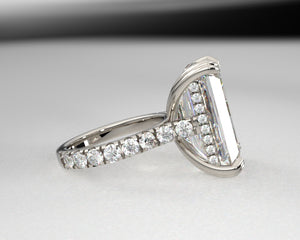 Shauna's Signature Cathedral Hidden Halo with LG Diamonds