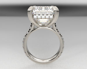Shauna's Signature Cathedral Hidden Halo with LG Diamonds