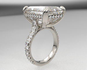 Shauna's Signature Cathedral Hidden Halo with LG Diamonds