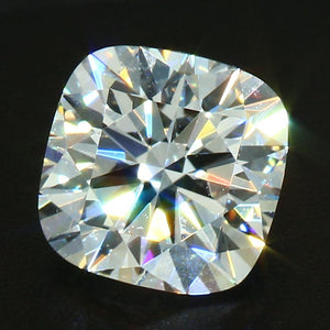 1.87ct D VS1 Square Cushion Hearts & Arrows Lab Grown Diamond