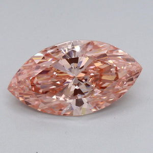 2.05ct Fancy Intense Pink VS1 Marquise Lab Grown Diamond