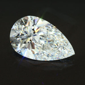 6.39ct G VS1 Cherry Picked Pear Brilliant Private Reserve Lab Grown Diamond