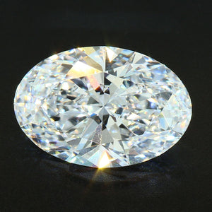3.06ct E VS1 Cherry Picked Private Reserve Lab Grown Oval Brilliant Diamond