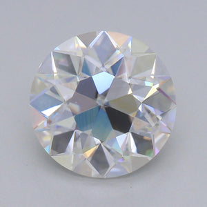 8.5mm 2.51ct D/F VS Heritage European Cut Moissanite